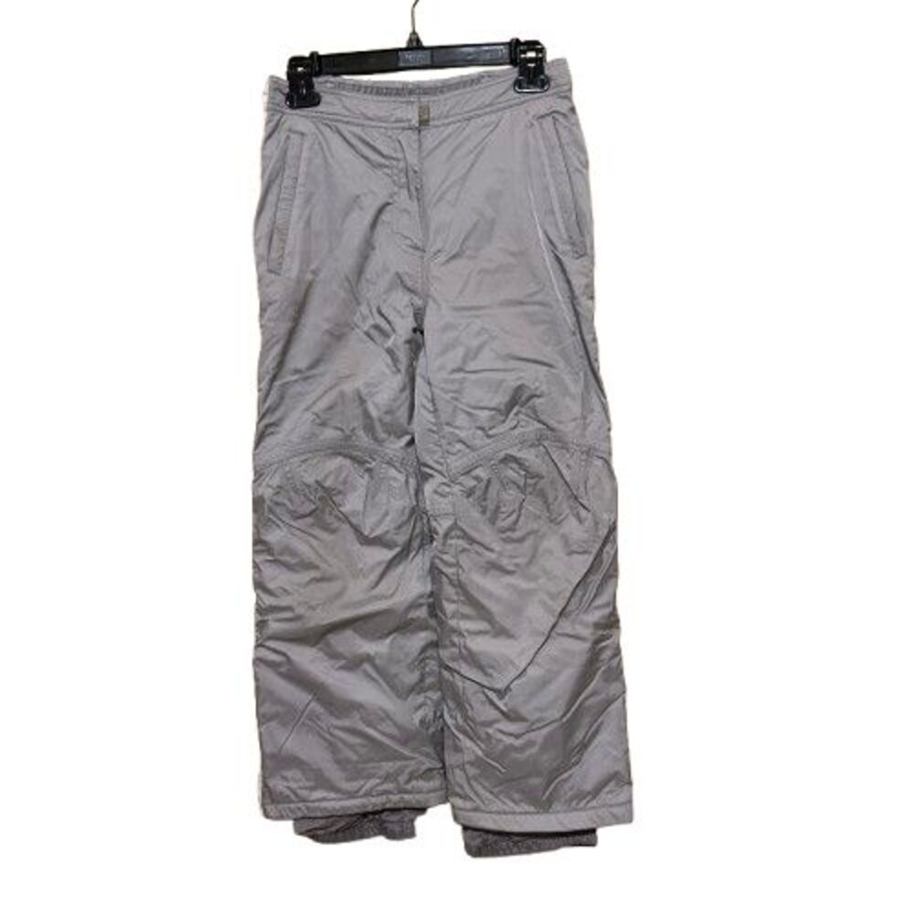 Obermeyer Ski Pants Youth Juniors 12 Gray Snowboard Extended Wear